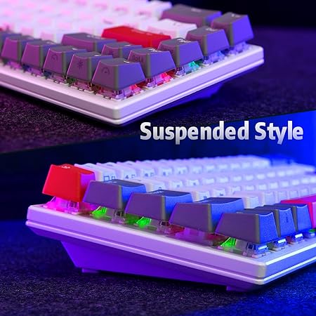 Mechanical Gaming Keyboard - Hot-Swappable, RGB Backlit, 61 Keys