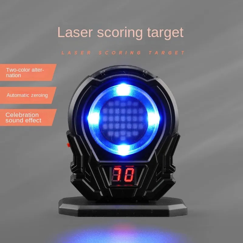 Electronic Infrared Laser Target for Color-Sensitive Shooting Practice with Sound Effects