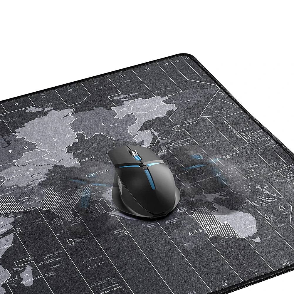 Gaming Mouse Pad - Large Desk Mat for PC Computer - Carpet Surface Keyboard Mat