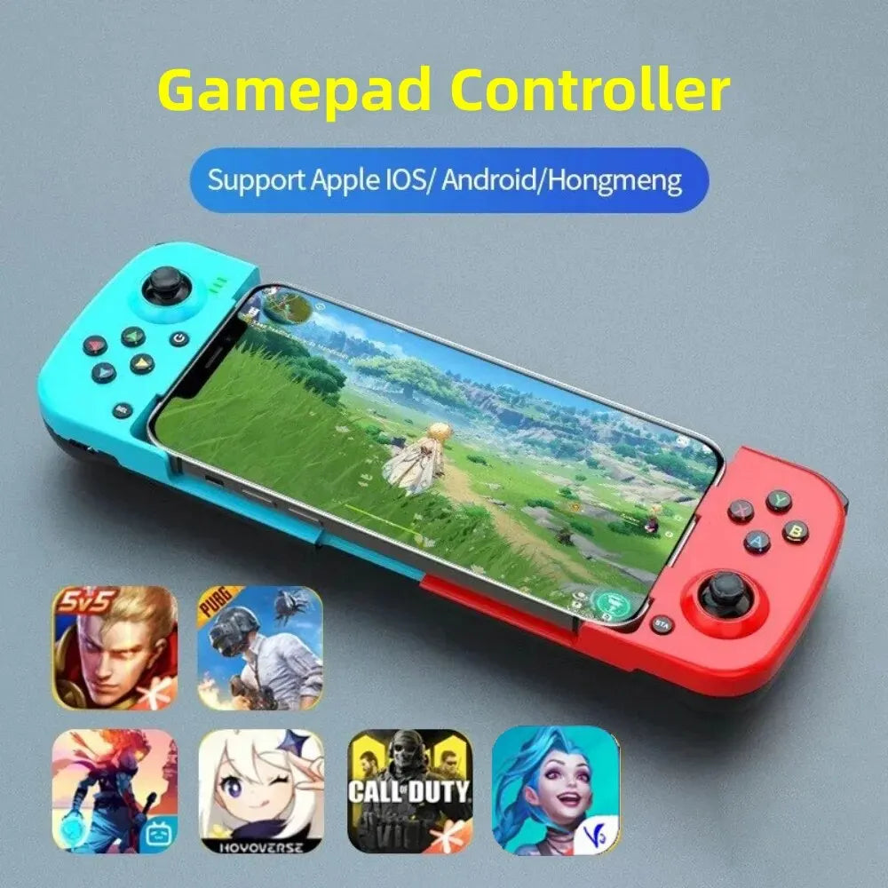 Apple iOS, Android, PUBG, Switch, and PS4 - Telescopic Phone Controller with Joystick