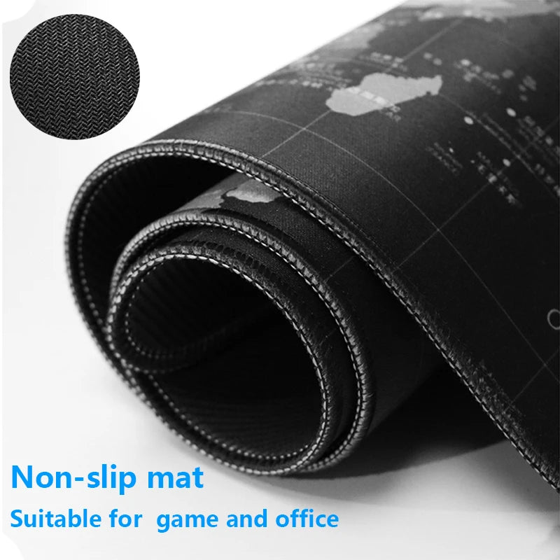 Gaming Mouse Pad - Large Desk Mat for PC Computer - Carpet Surface Keyboard Mat